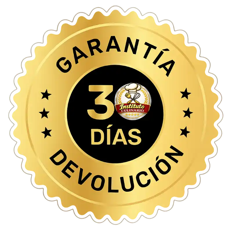 Garantía 30 días Instituto Culinario